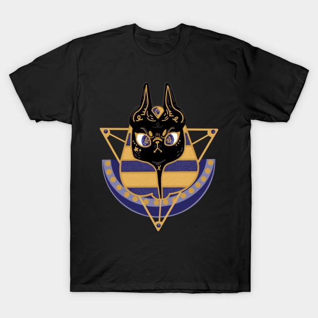 Anubis Bub T-Shirt by Fluffymafi